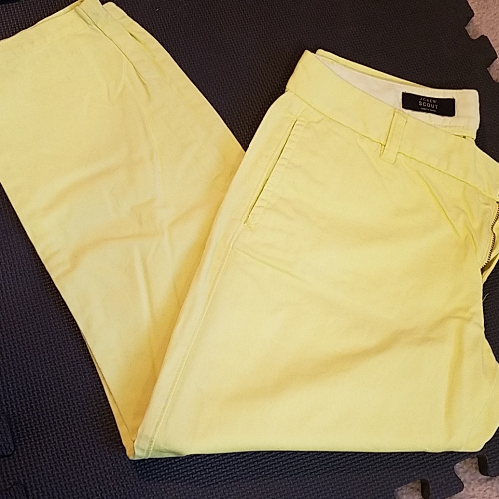 J.Crew Womens Scout Chino Ankle Pants Size 8